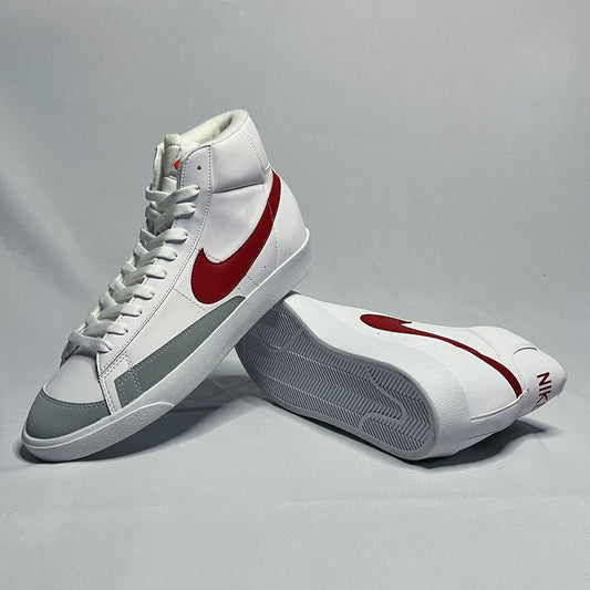 Tenis Blazer Bota Blanco Rojo
