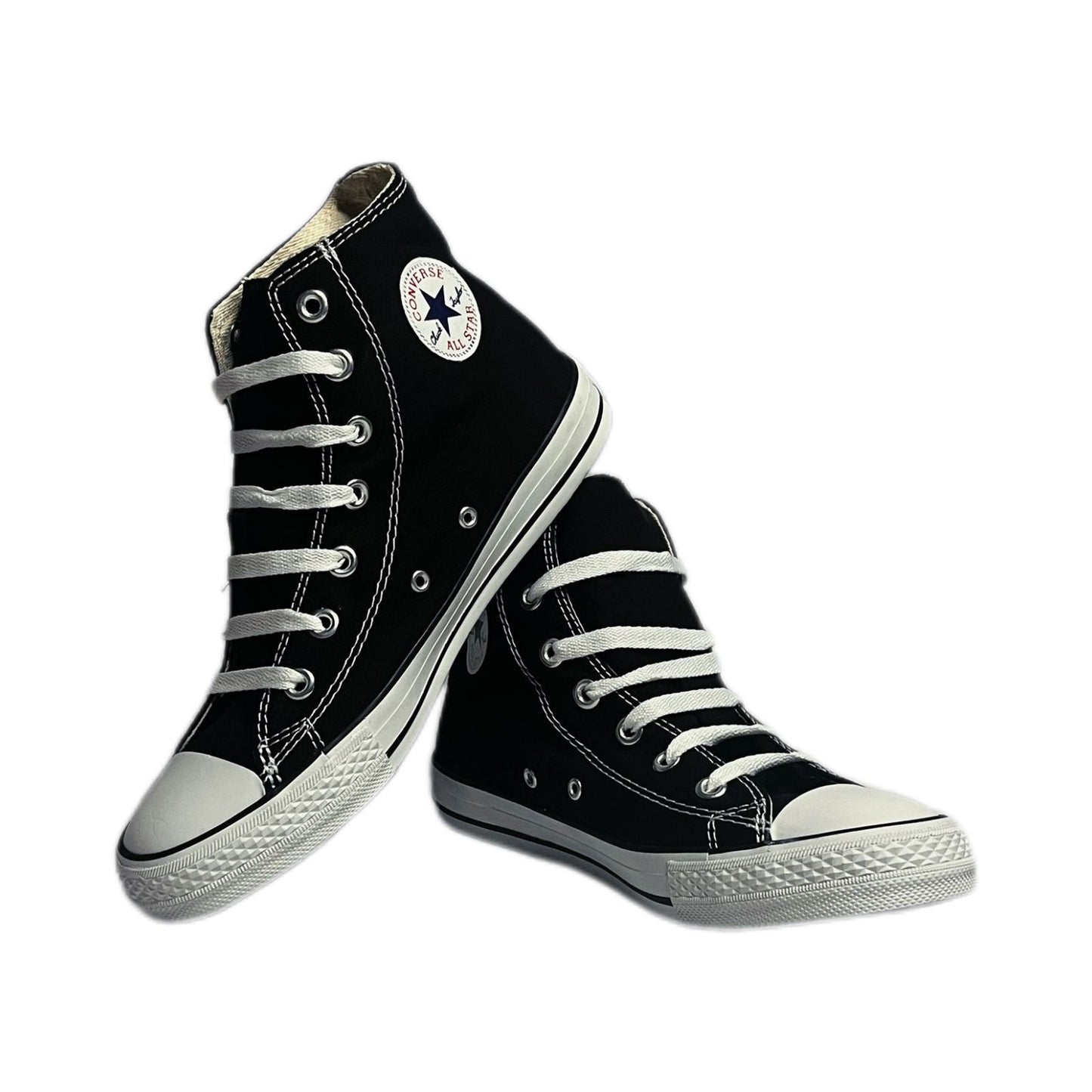 Cnv Bota Negro Blanco