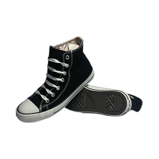 Cnv Bota Negro Blanco