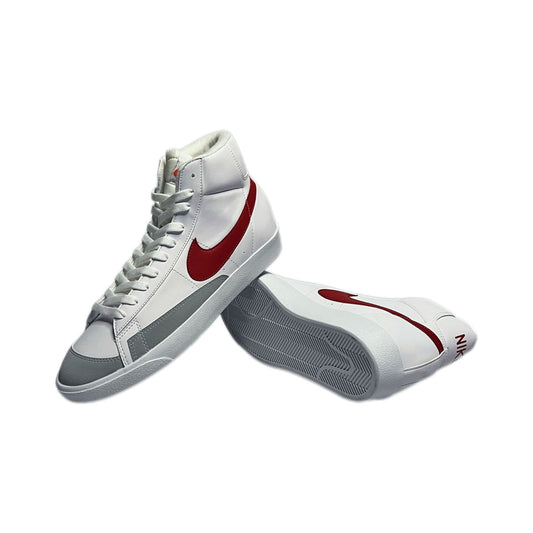 Tenis Blazer Bota Blanco Rojo