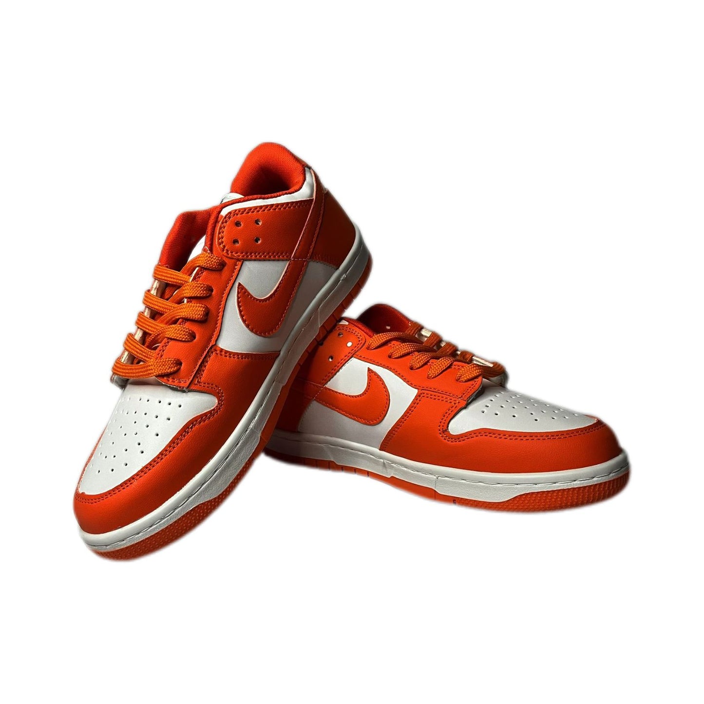 Dunk Low Blanco Naranja