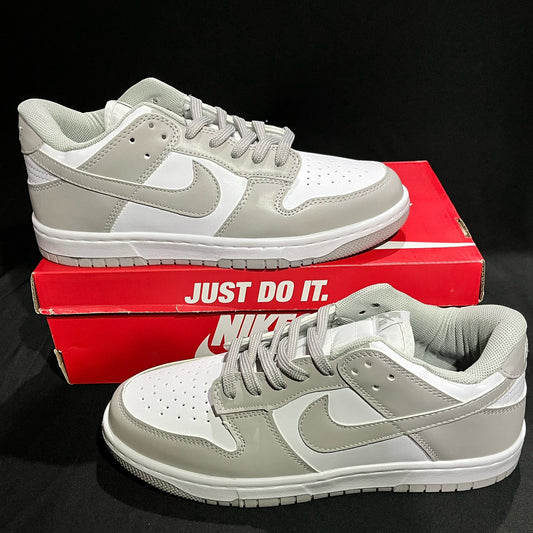 Tenis Dunk Low Blanco Gris