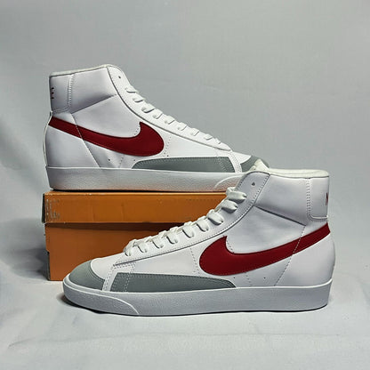 Tenis Blazer Bota Blanco Rojo