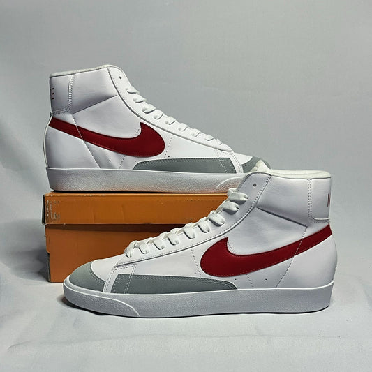 Tenis Blazer Bota Blanco Rojo