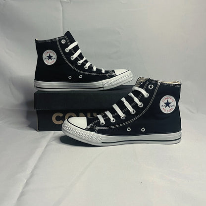 Cnv Bota Negro Blanco