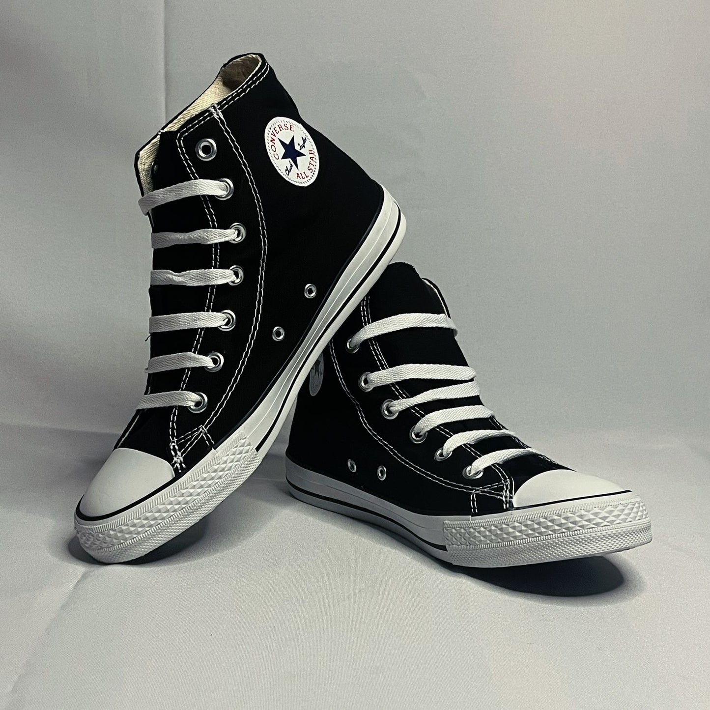 Cnv Bota Negro Blanco