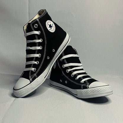 Cnv Bota Negro Blanco