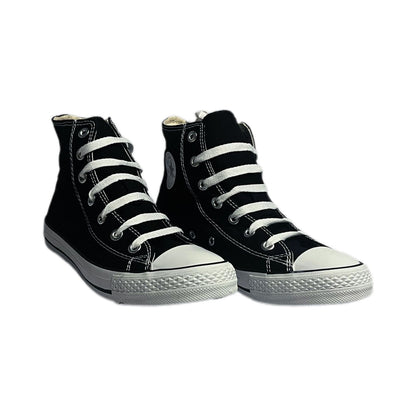 Cnv Bota Negro Blanco