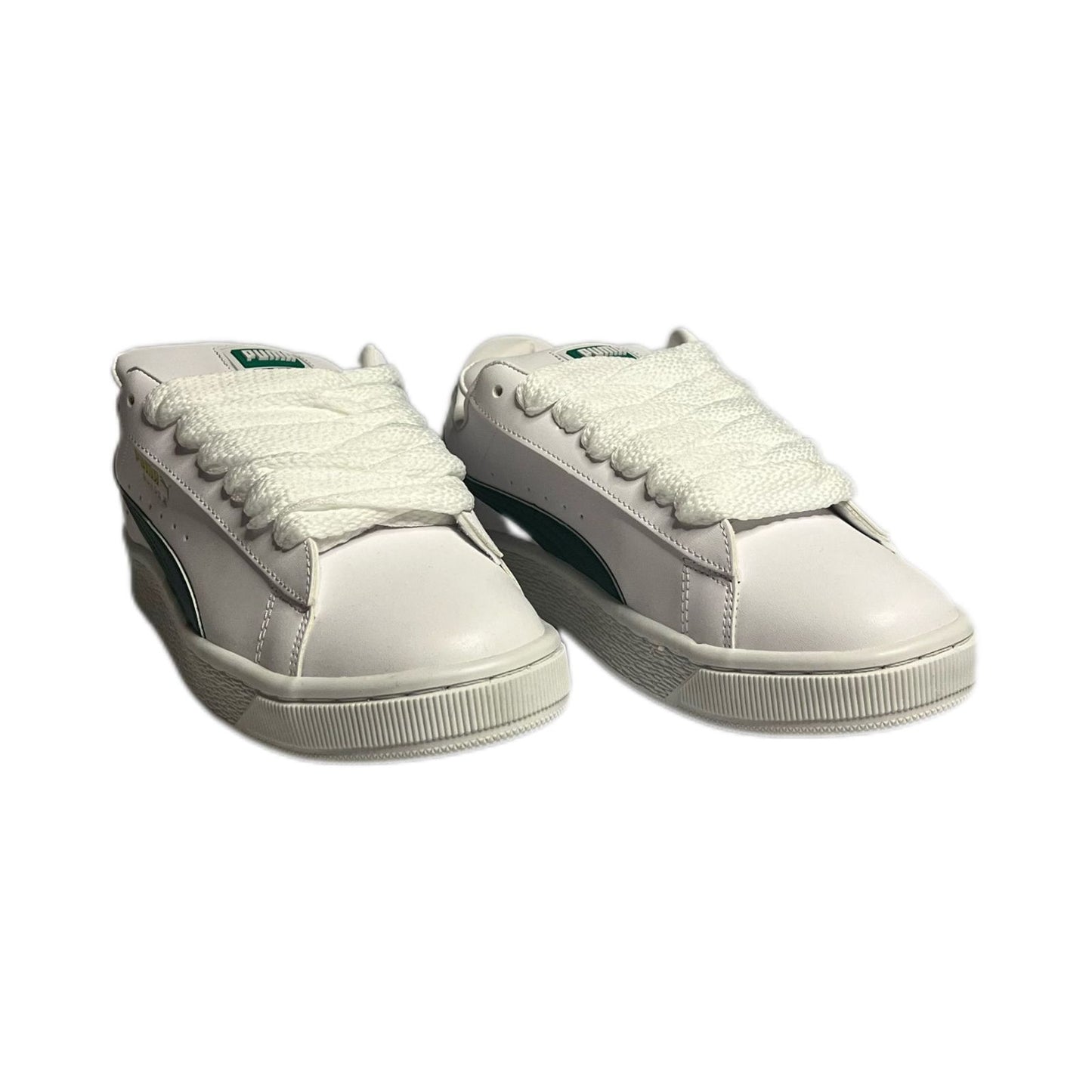 Tenis Suede XL Blanco Verde Pro