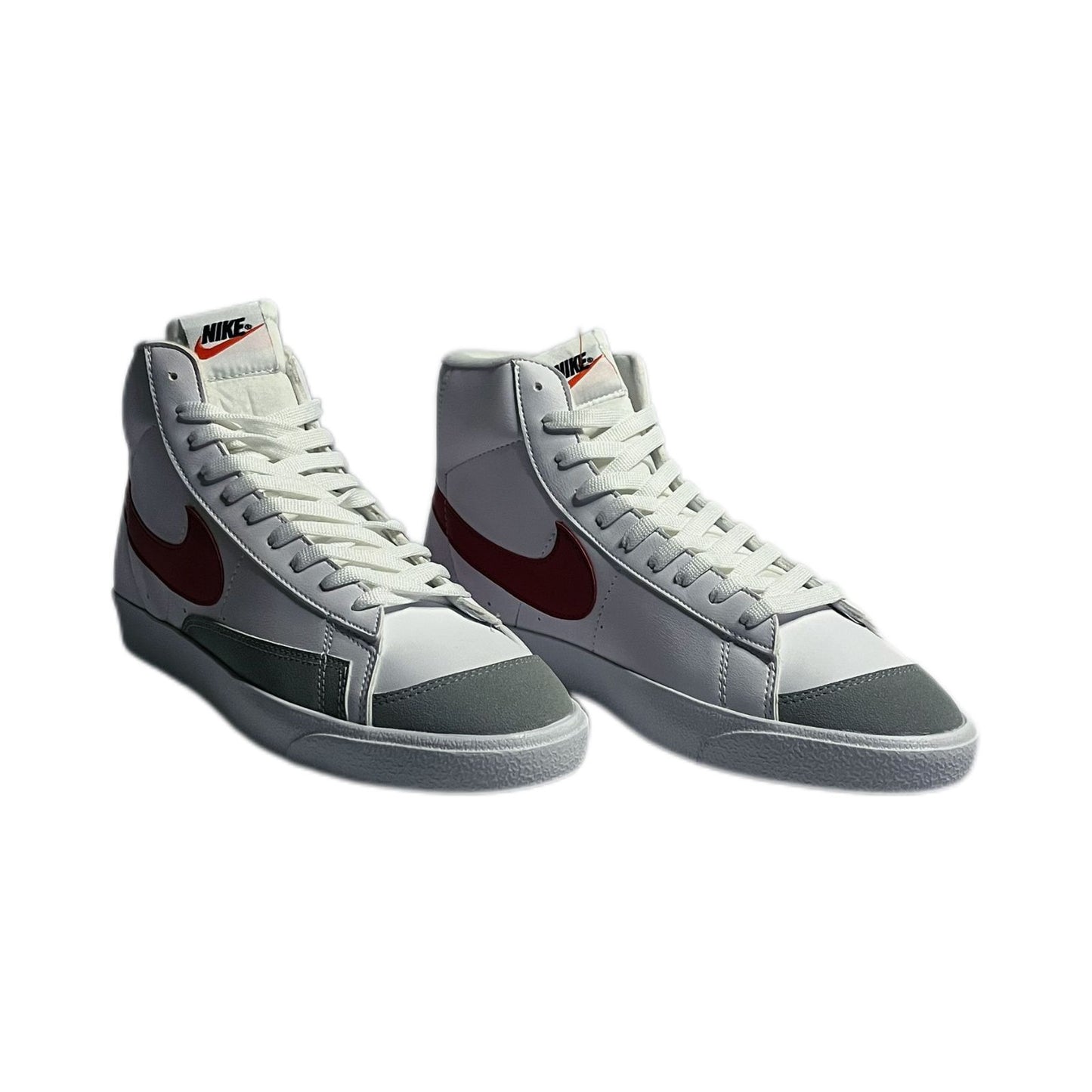 Tenis Blazer Bota Blanco Rojo