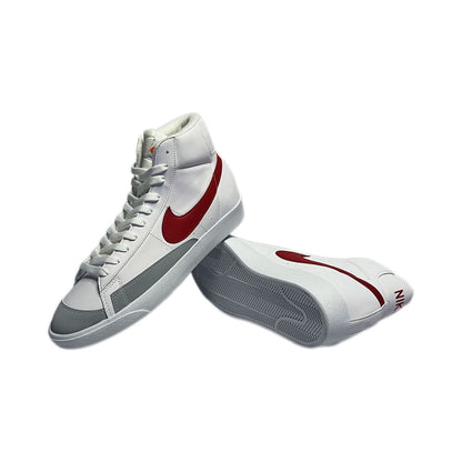 Tenis Blazer Bota Blanco Rojo