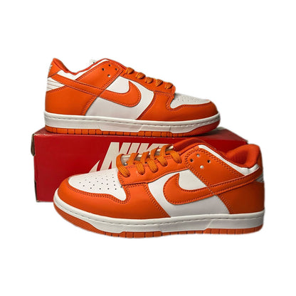 Dunk Low Blanco Naranja