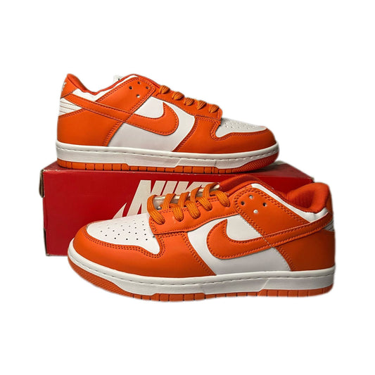 Dunk Low Blanco Naranja